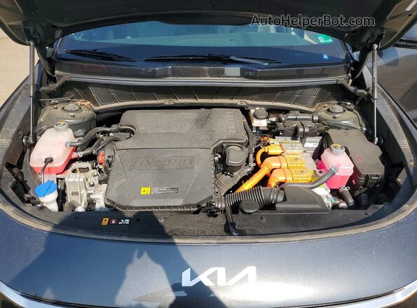 KNDCT3LE3P5042155 2023 KIA NIRO Gray Սալոնի հետևի տեսք