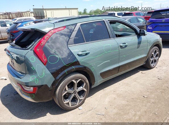 KNDCT3LE3P5095731 2023 KIA NIRO Green Հետևի աջ