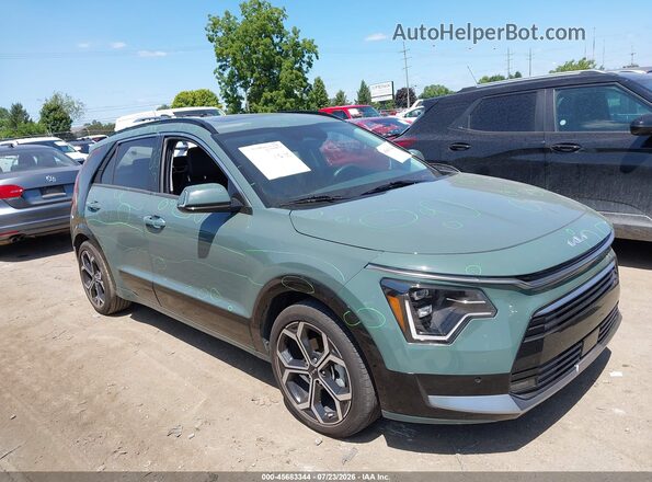 KNDCT3LE3P5095731 2023 KIA NIRO Green Սալոնի հետևի տեսք