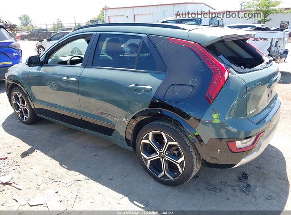 KNDCT3LE3P5095731 2023 KIA NIRO Green Հետևի ձախ