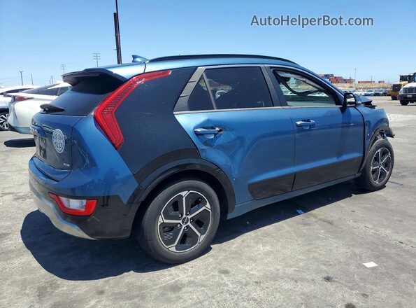 KNDCT3LE4R5145619 2024 KIA NIRO Синий Задняя правая четверть