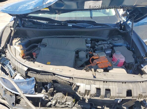 KNDCT3LE4R5145619 2024 KIA NIRO Синий Вид задней части салона