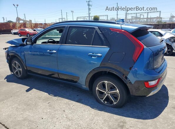 KNDCT3LE4R5145619 2024 KIA NIRO Синий Задняя левая четверть