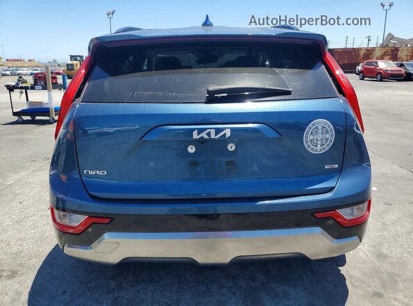 KNDCT3LE4R5145619 2024 KIA NIRO Синий Вид сзади
