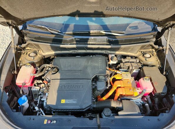 KNDCT3LE5R5127484 2024 KIA NIRO Black Vista interior trasera