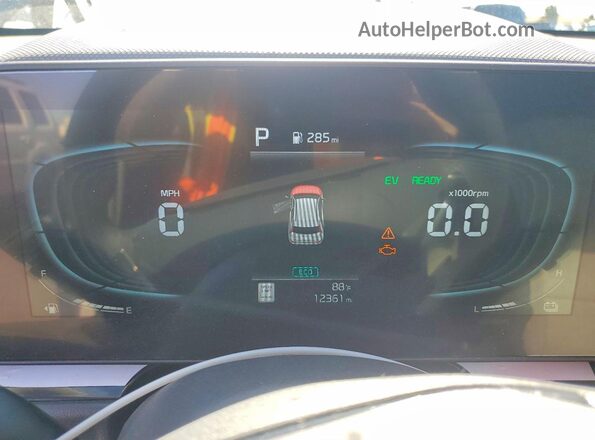 KNDCT3LE5S5271347 2025 KIA NIRO Green ხელსაწყოთა პანელის ხედი