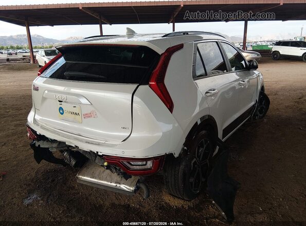 KNDCT3LE7P5060383 2023 KIA NIRO White Rear right