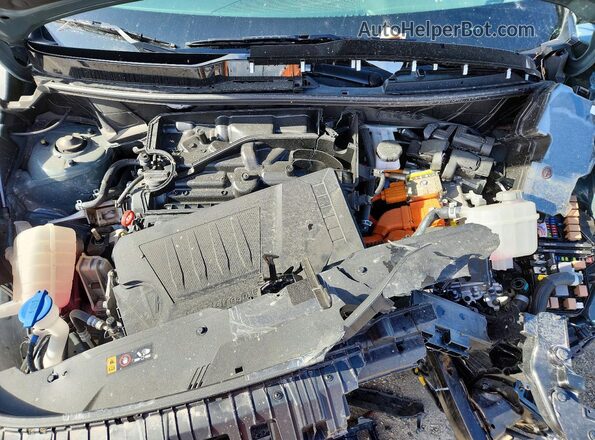 KNDCT3LEXR5201935 2024 KIA NIRO Серый Вид задней части салона