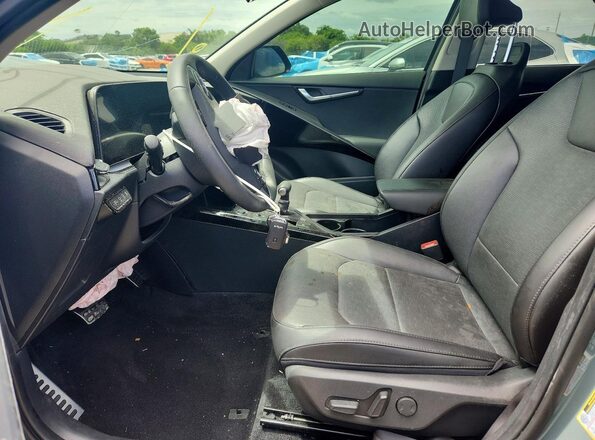 KNDCT3LEXR5201935 2024 KIA NIRO Серый Вид салона спереди