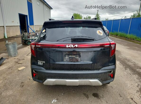 KNDEP2AA1R7557573 2024 KIA SELTOS Black Вид ззаду