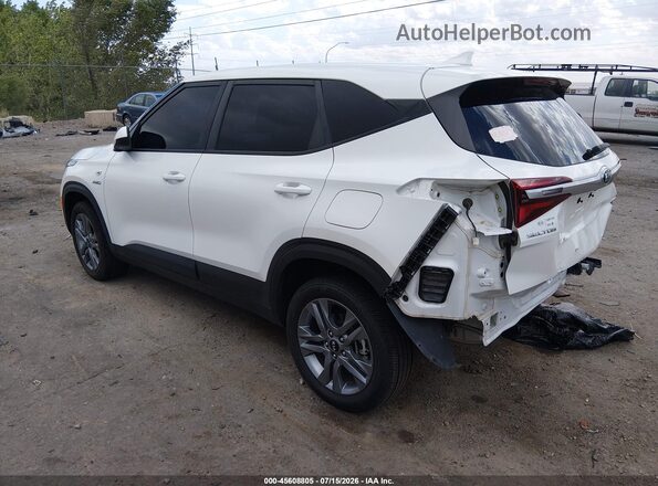 KNDEPCAA0M7140086 2021 KIA SELTOS White Trasero izquierdo