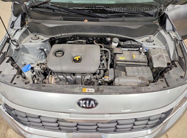 KNDEPCAA0M7221007 2021 KIA SELTOS Silver Вид підкапотного простору