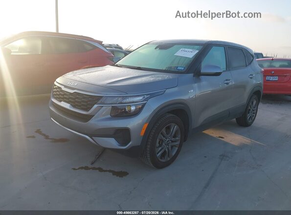 KNDEPCAA0P7448637 2023 KIA SELTOS Gray Front left