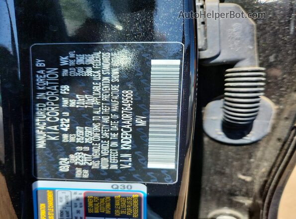KNDEPCAA0R7649568 2024 KIA SELTOS Black Widok komory silnika