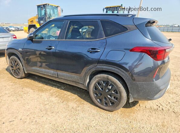 KNDEPCAA2M7204127 2021 KIA SELTOS Gray Задня ліва чверть