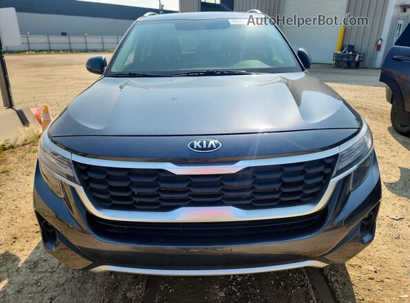 KNDEPCAA2M7204127 2021 KIA SELTOS Gray Вид спереду