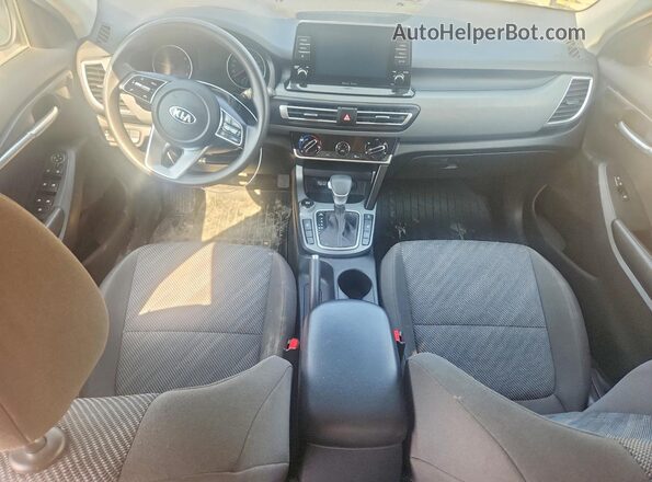 KNDEPCAA2M7204127 2021 KIA SELTOS Gray Вид панелі приладів