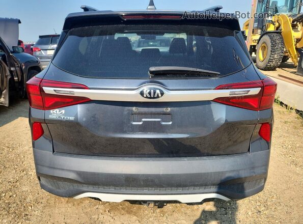 KNDEPCAA2M7204127 2021 KIA SELTOS Gray Вид ззаду