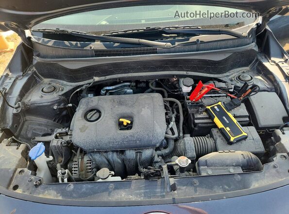 KNDEPCAA2M7204127 2021 KIA SELTOS Gray Вид підкапотного простору
