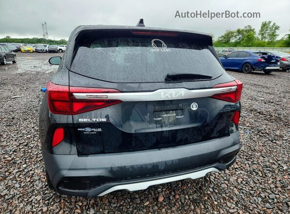 KNDEPCAA2N7275734 2022 KIA SELTOS Black Rear view