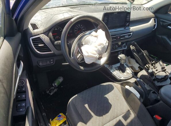 KNDEPCAA2N7341330 2022 KIA SELTOS Blue წინა პანელის ხედი