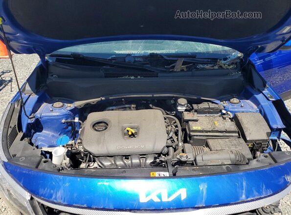 KNDEPCAA2N7341330 2022 KIA SELTOS Blue ძრავის განყოფილების ხედი