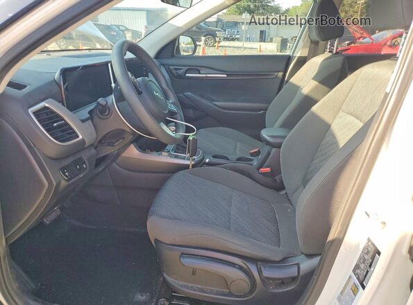 KNDEPCAA2R7477138 2024 KIA SELTOS White წინა სალონის ხედი