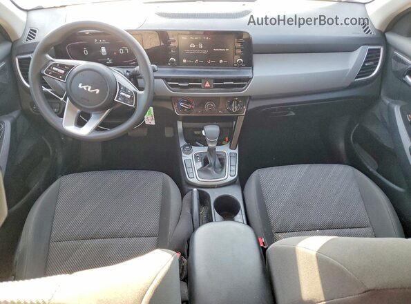 KNDEPCAA2R7477138 2024 KIA SELTOS White წინა პანელის ხედი