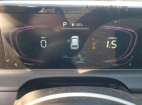 KNDEPCAA2R7503219 2024 KIA SELTOS Silver Սարքավորումների վահանակի տեսք