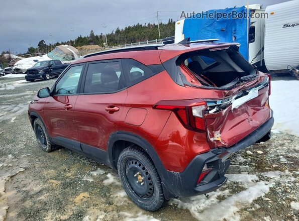KNDEPCAA2R7566014 2024 KIA SELTOS Red უკანა მარცხენა