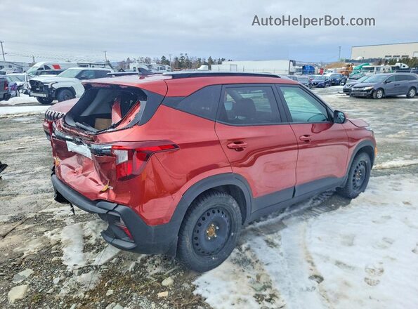 KNDEPCAA2R7566014 2024 KIA SELTOS Red უკანა მარჯვენა