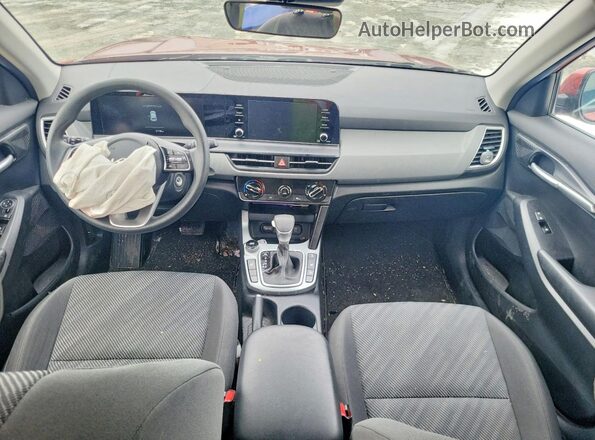 KNDEPCAA2R7566014 2024 KIA SELTOS Red წინა პანელის ხედი