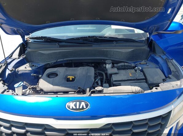 KNDEPCAA3M7153236 2021 KIA SELTOS Синий Вид сзади