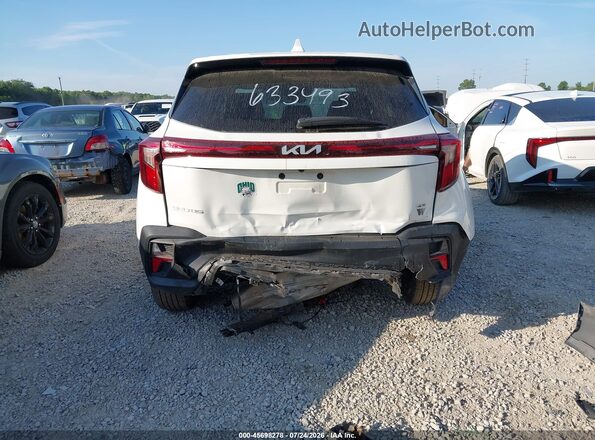 KNDEPCAA3R7633493 2024 KIA SELTOS White Vista frontal