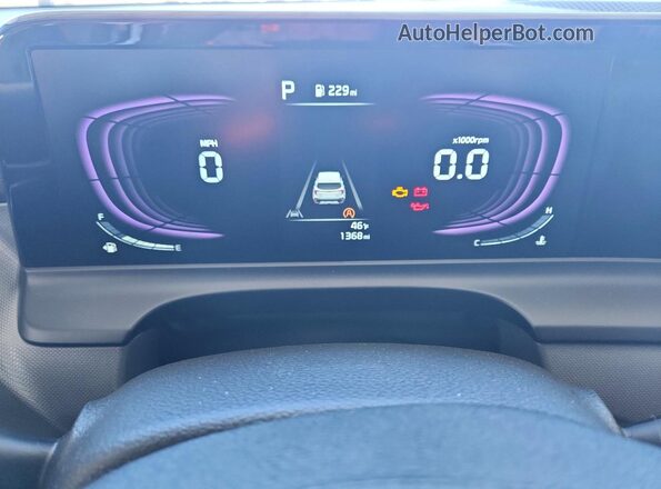 KNDEPCAA3T7903586 2026 KIA SELTOS White Вид щитка приладів