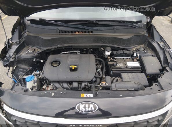 KNDEPCAA4M7045952 2021 KIA SELTOS Black Вид ззаду