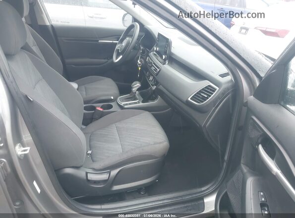 KNDEPCAA4M7160258 2021 KIA SELTOS Gray Vista interior delantera