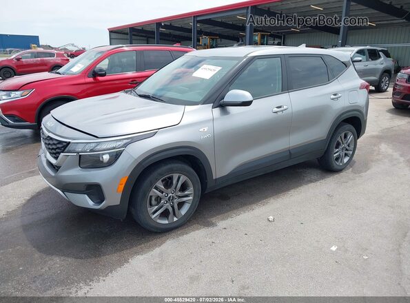 KNDEPCAA4P7405600 2023 KIA SELTOS Gray Передня ліва чверть