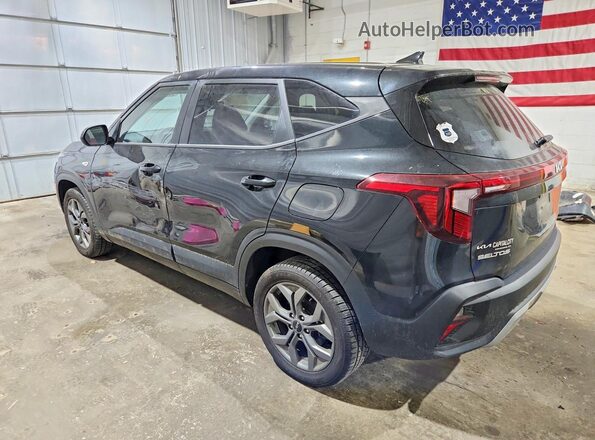 KNDEPCAA4R7587883 2024 KIA SELTOS Black Задня ліва чверть