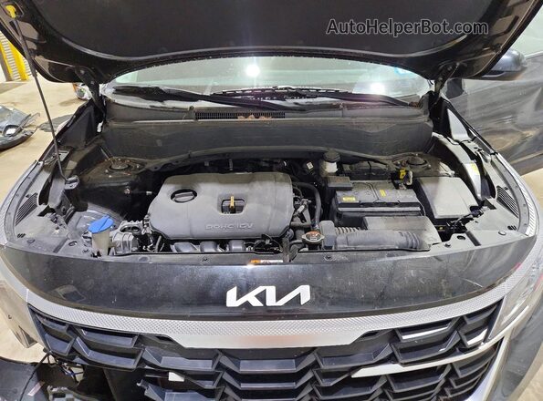 KNDEPCAA4R7587883 2024 KIA SELTOS Black Вид підкапотного простору