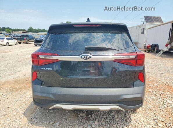 KNDEPCAA5M7058922 2021 KIA SELTOS Black უკანა ხედი