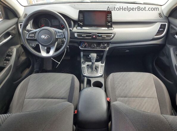 KNDEPCAA5M7058922 2021 KIA SELTOS Black წინა პანელის ხედი