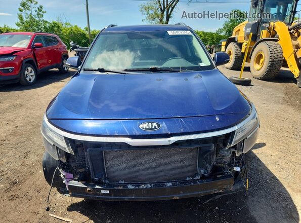 KNDEPCAA5M7118911 2021 KIA SELTOS Blue Widok z przodu
