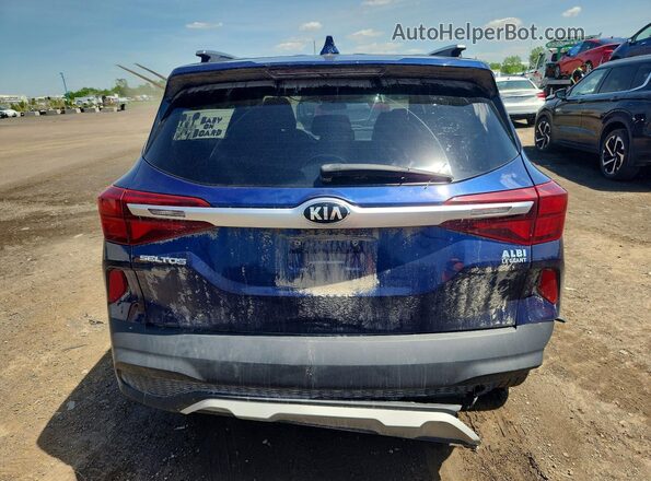 KNDEPCAA5M7118911 2021 KIA SELTOS Blue Widok z tyłu