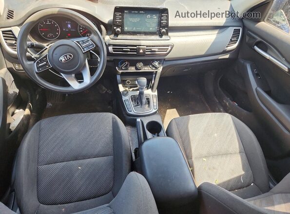 KNDEPCAA5M7118911 2021 KIA SELTOS Blue Widok deski rozdzielczej