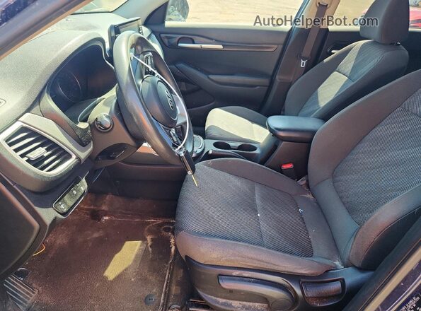 KNDEPCAA5M7118911 2021 KIA SELTOS Blue Widok wnętrza z przodu