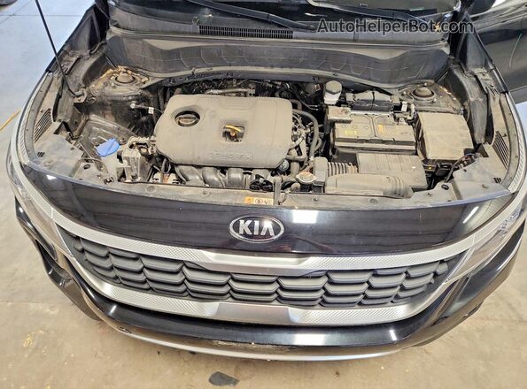 KNDEPCAA5M7218183 2021 KIA SELTOS Black ძრავის განყოფილების ხედი