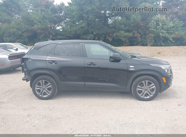 KNDEPCAA5P7427444 2023 KIA SELTOS Black Vista interior de 360 grados