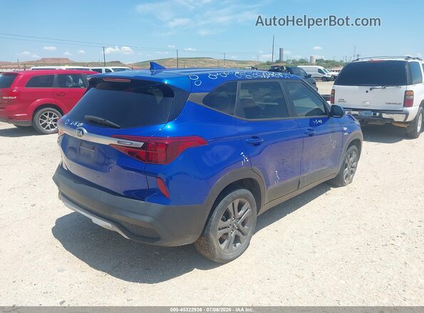 KNDEPCAA7M7144443 2021 KIA SELTOS Blue Tył prawy