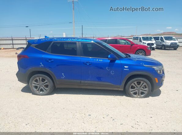 KNDEPCAA7M7144443 2021 KIA SELTOS Blue Widok wnętrza z tyłu